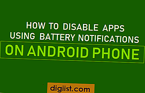 Hur du inaktiverar appar med hjälp av batteriinformation på Android-telefon