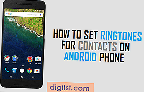 Sådan indstilles ringetoner til kontakter på Android-telefon
