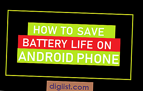 Sådan spares batteriets levetid på Android-telefon