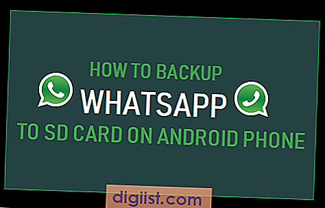 Kako sigurnosno kopirati WhatsApp na SD karticu na Android telefonu