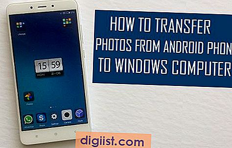 Hur man överför foton från Android-telefon till dator