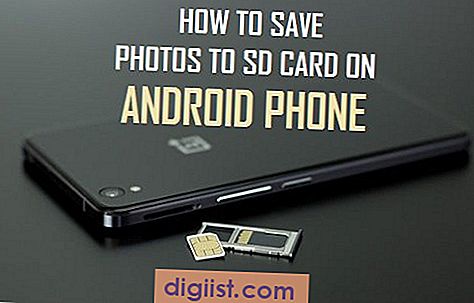 Hoe foto's op een SD-kaart op te slaan op een Android-telefoon