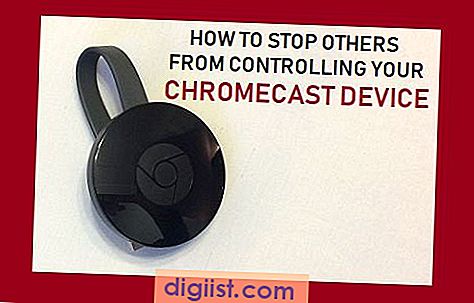 Sådan forhindres andre i at kontrollere din Chromecast-enhed