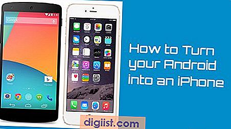 Как да превърнете Android телефон в iOS като устройство