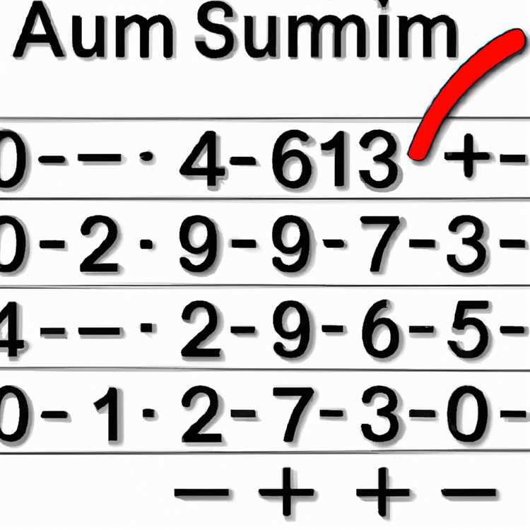 AutoSum ile sayıları toplama