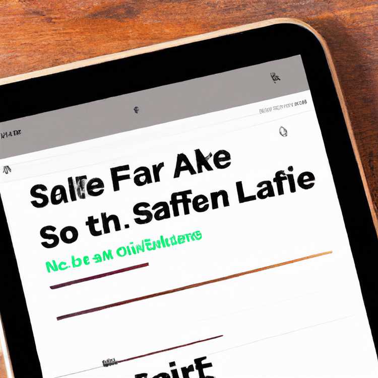 Langkah-langkah untuk memasang tab di Safari pada iPhone