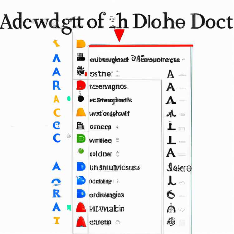 Cara Mengurutkan Abjad di Google Docs