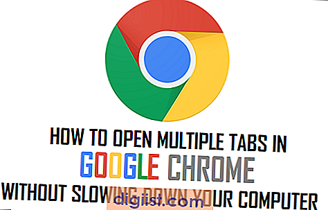 Åbn flere faner i Google Chrome uden at sænke computeren