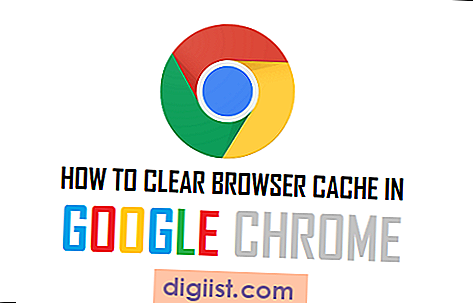 Hoe Cache te wissen in Google Chrome Browser