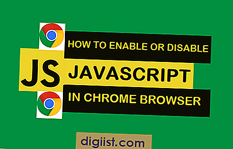 JavaScript in- of uitschakelen in Chrome Browser