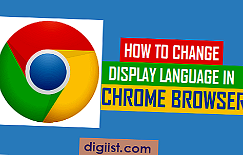 Hur man ändrar visningsspråk i Chrome Browser