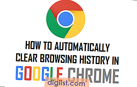 Hur du rensar webbläsarhistorik automatiskt i Google Chrome