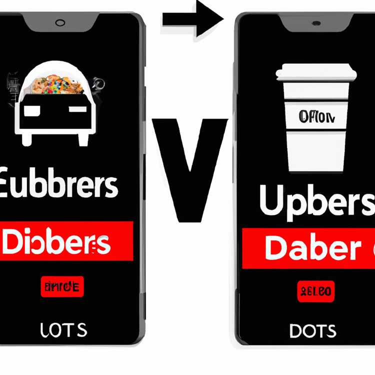 Confrontare Doordash e Uber Eats - Analisi delle app dei clienti di giganti della consegna di cibo