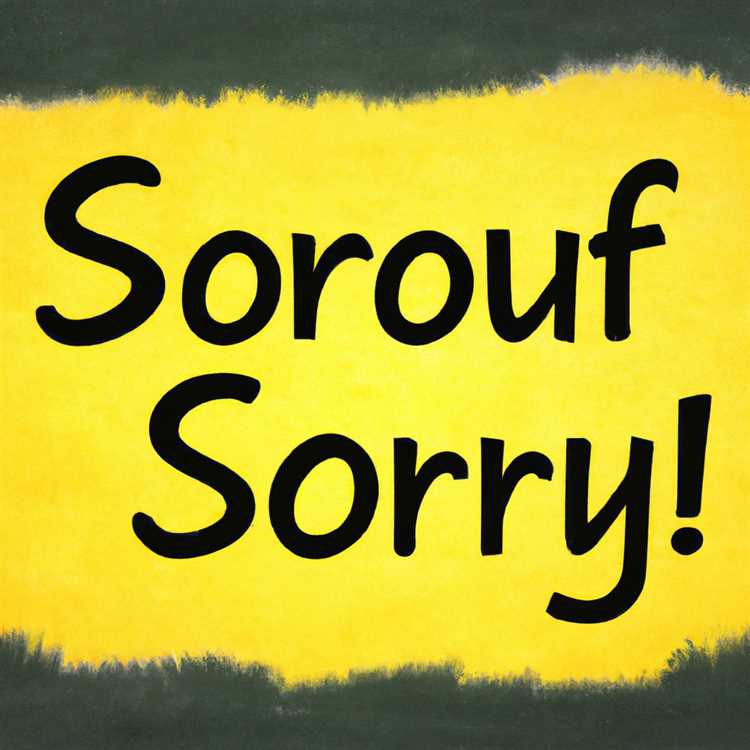 Scusa in tedesco - padroneggiare l'arte di chiedere scusa!