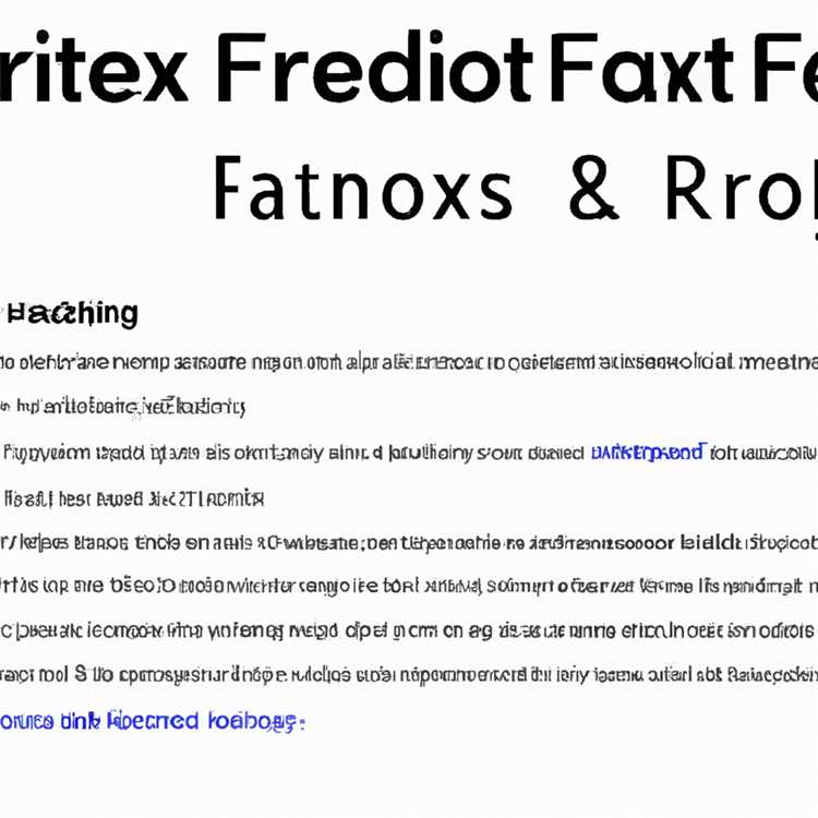 Die neuesten Funktionen und Verbesserungen in den Firefox Release Notes