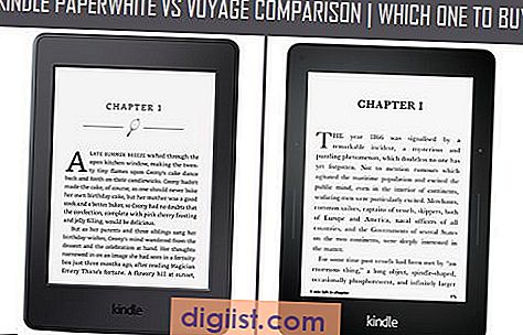 Kindle Paperwhite Vs Voyage Comparison |  Vilken man ska köpa?