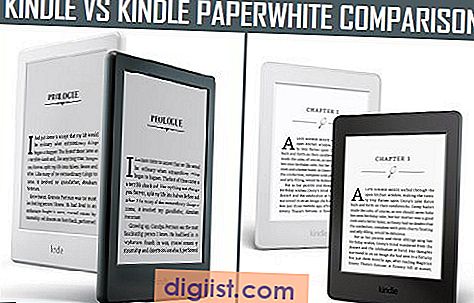 Kindle Vs Kindle Paperwhite Sammenligning |  Hvilken man skal købe?