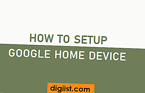 Hoe Google Home Device in te stellen