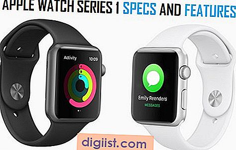 Спецификации и функции на Apple Watch Series 1