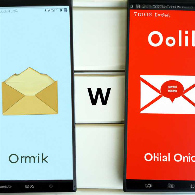 Penggunaan Outlook Android
