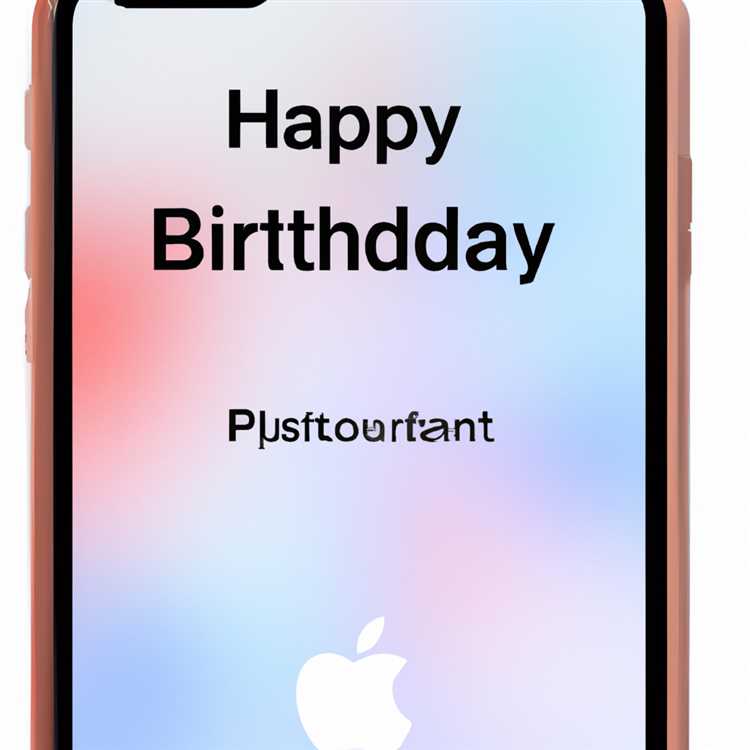 Ihr iPhone kann automatisch Ihren Freunden zum Geburtstag gratulieren