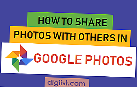 Sådan deles fotos med andre i Google Fotos