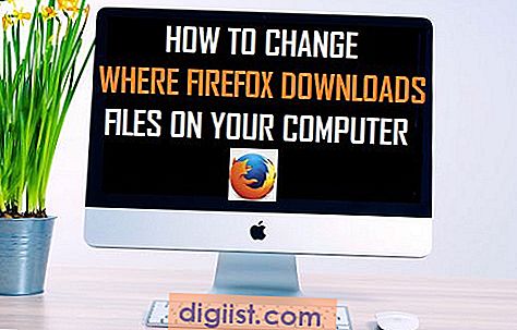 Ändra var Firefox hämtar filer på din dator