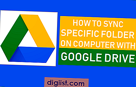 Hur du synkroniserar specifik mapp på datorn med Google Drive