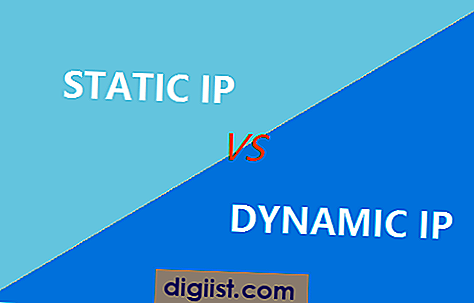 Endereço IP estático versus dinâmico