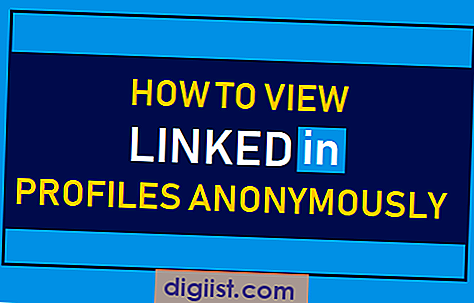 Sådan vises LinkedIn-profiler anonymt