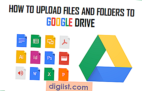 Bestanden en mappen uploaden naar Google Drive
