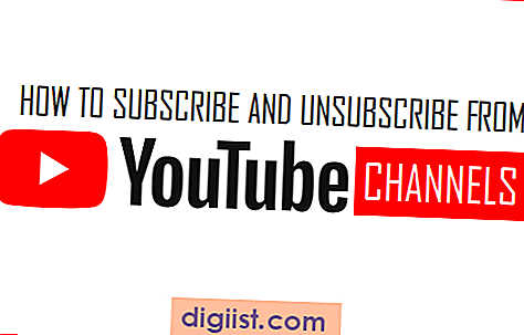 Как да се абонирате и да се отпишете от каналите на YouTube