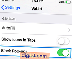 Sådan tillades eller pop op-vinduer i Safari Browser