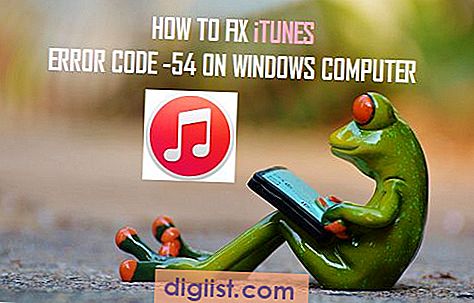 Jak opravit kód chyby iTunes -54 v počítači Windows