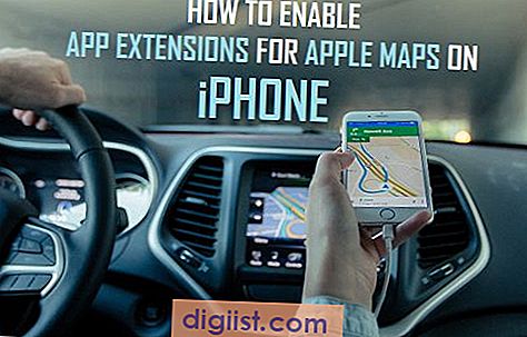כיצד לאפשר הרחבות אפליקציות למפות אפל ב- iPhone