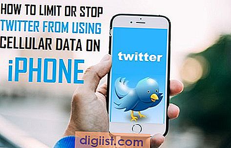 Jak omezit nebo zastavit Twitter z používání buněčných dat na iPhone