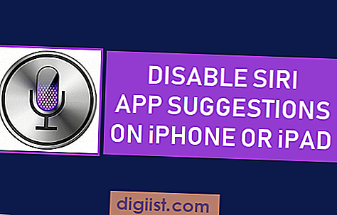 Inaktivera Siri-appförslag på iPhone eller iPad