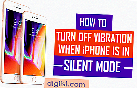 Hur man stänger av vibrationer när iPhone är i tyst läge