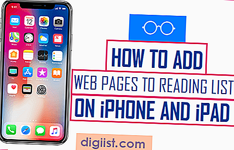 Hur man lägger till webbsidor till läslistan på iPhone och iPad