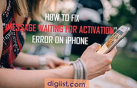 Как да поправите iMessage в очакване на активиране грешка на iPhone