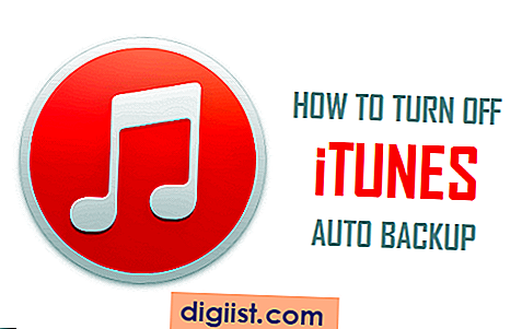 Hoe iTunes Auto Backup uit te schakelen