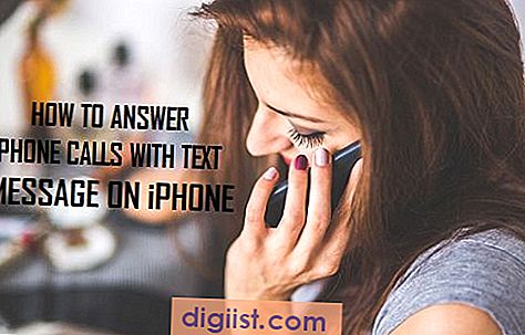 Bagaimana Menjawab Panggilan Telepon dengan Pesan Teks Di iPhone