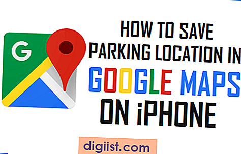 Sådan gemmer du parkeringsplads i Google Maps på iPhone