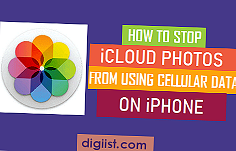 Hur man stoppar iCloud-foton från att använda mobildata på iPhone
