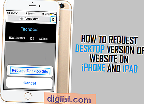 Hoe Desktop-versie van de website op iPhone en iPad aan te vragen