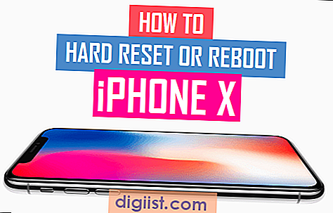 Hur man kan återställa eller starta om iPhone X igen