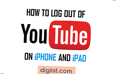 كيفية تسجيل الخروج من يوتيوب التطبيق على iPhone و iPad