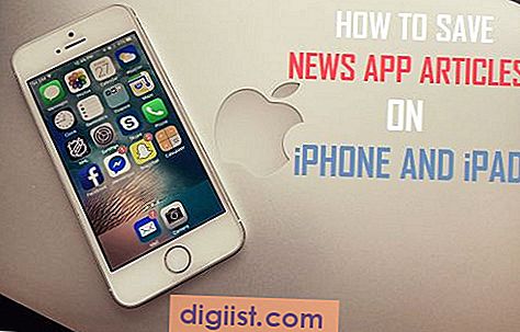 Hoe Nieuws App-artikelen op iPhone en iPad te bewaren