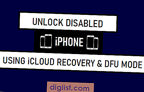 Atslēdziet atspējoto iPhone, izmantojot iCloud, atkopšanas un DFU režīmu