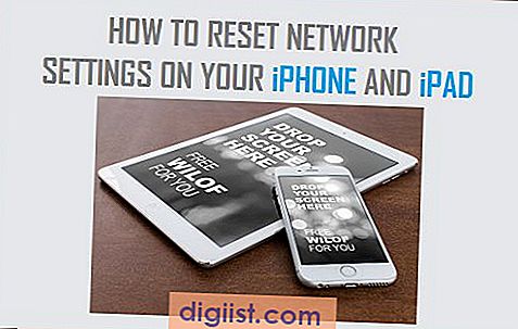 Как да нулирате мрежовите настройки на iPhone, iPad, iPod